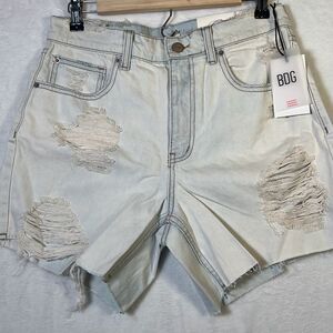 BDG‎ Dropped waist destroy Denim Women’s Shorts-NWT-size 27